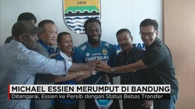 Michael Essien Resmi ke Persib Bandung