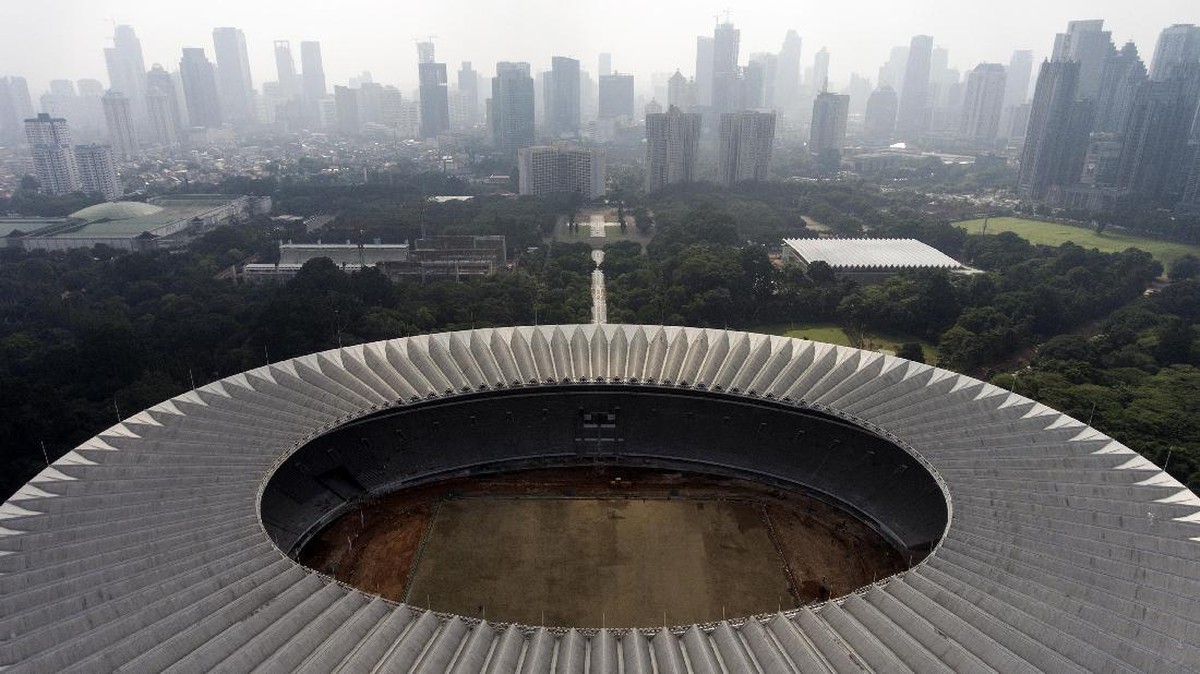 Menengok 'Operasi Wajah' Stadion Utama GBK