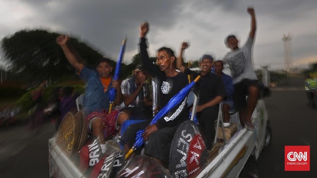 Aksi Tolak Pabrik Semen Kendeng