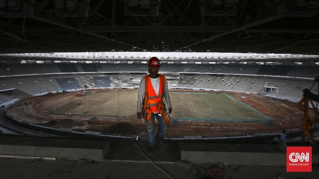 Menengok 'Operasi Wajah' Stadion Utama GBK