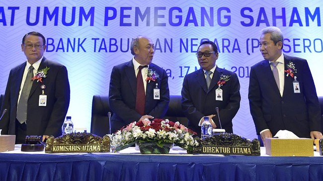BTN membagikan dividen sebesar Rp605,49 miliar atau 20 persen dari laba bersih perusahaan. Namun, perusahaan tidak membagikan dividen spesial.