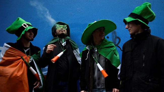 Kemeriahan Pawai St. Patrick's Day