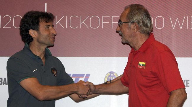 Duel Timnas Indonesia vs Myanmar akan menjadi reuni antarpelatih, Luis Milla dan Gerd Zeise. Keduanya pernah bertemu di laga uji coba pada Maret lalu.