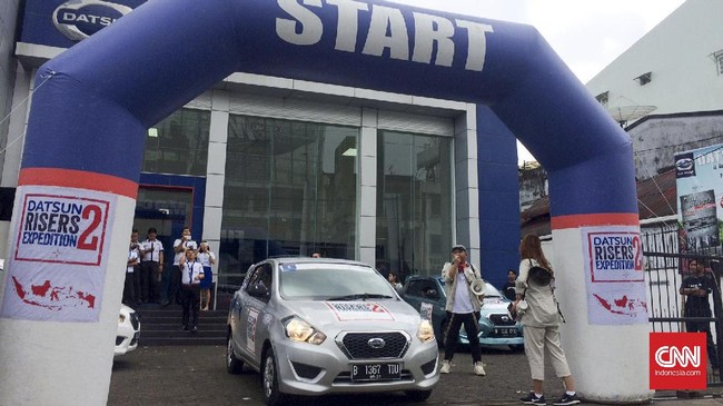 Dengan menggunakan si kembar mobil Low Cost Green Car (LCGC) itu yakni Datsun Go + Panca dan Go Panca berhasil menempuh jarak lebih dari 1.900 km.