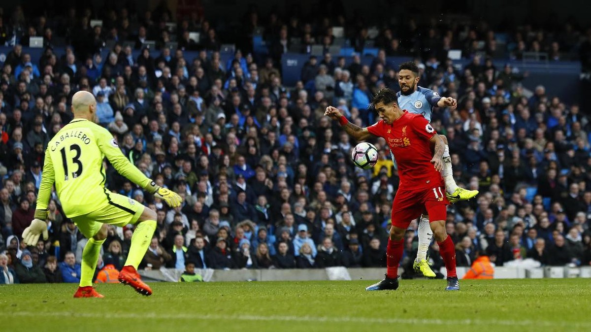 Potret Perang ManCity Vs Liverpool yang Berakhir Imbang