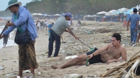 FOTO: Sampah di 'Surga' Pulau Dewata