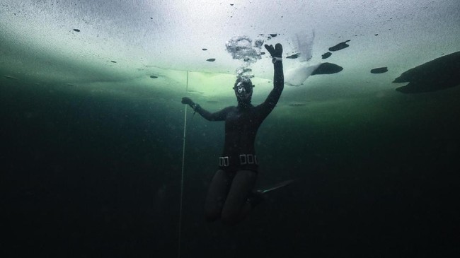 Johanna Nordblad, Wanita Pemegang Rekor Dunia Selam di Air Es