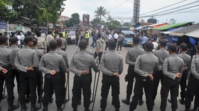 Dilarang Dishub Jabar, Polisi Jaga Kantor Transportasi Online
