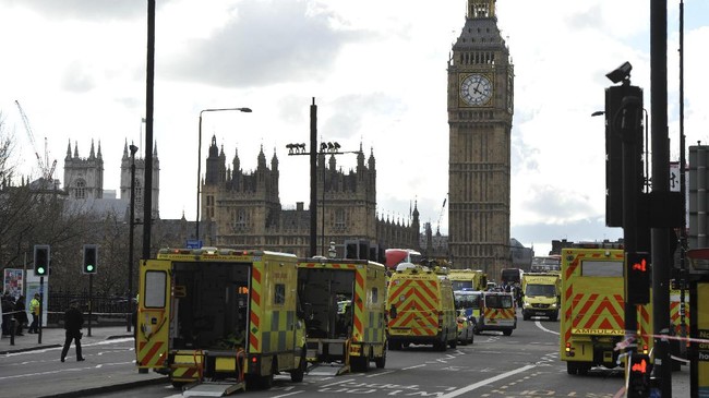 Berbagai negara langsung memberikan dukungan pada Inggris usai serangan teror yang terjadi di Westminster, London pada Rabu (22/3).