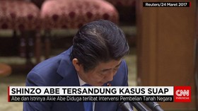Shinzo Abe Tersandung Kasus Suap
