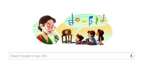 Wajah Bersahaja Ibu Soed di Google Doodle Hari Ini