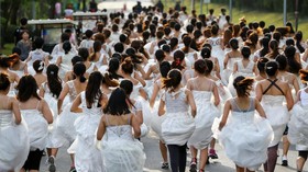 Sekitar 250 Pasang Pengantin Kawin Lari di Bangkok