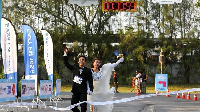 Sekitar 250 Pasang Pengantin Kawin Lari di Bangkok