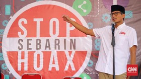Sandiaga Uno Bertemu Adik Pelapor Kasus Penggelapan Tanah