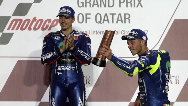 Jelang GP Amerika Serikat, Maverick Vinales menganggap Valentino Rossi sebagai 'Iceman', salah satu tokoh dalam film legendaris Hollywood: Top Gun.