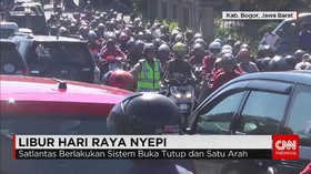 Gerbang Tol Ciawi Hingga Megamendung Macet Saat Libur Nyepi