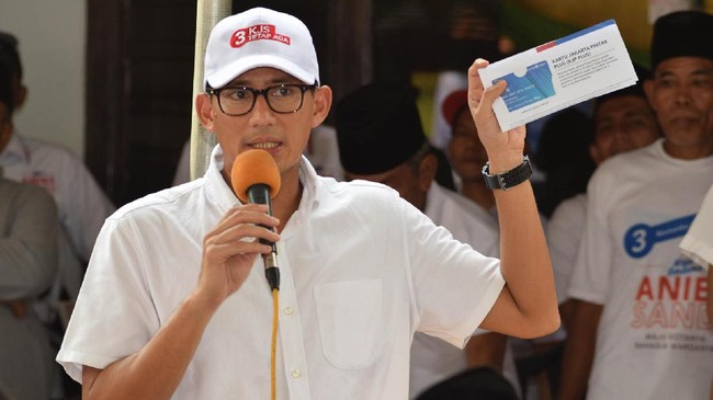 Sandiaga Uno mendapatkan dua kali arahan dari tim hukum terkait rencana pemanggilan dirinya oleh Polda Metro Jaya pada besok.