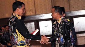 Ketum Kadin dan HIPMI ke Jokowi, Diklaim Tak Terkait Logistik