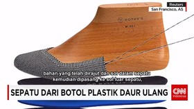 Sepatu Dari Botol Air Plastik Daur Ulang