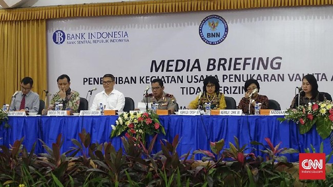 Bank Indonesia memberi ultimatum kepada usaha penukaran valuta asing bukan bank (KUPVA BB) yang belum berizin, untuk mengurus izin usaha hingga 7 April.