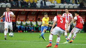 Brazil Unggul 1-0 atas Paraguay Saat Turun Minum