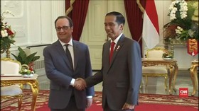 Presiden Perancis Temui Jokowi untuk Bahas Kerja Sama