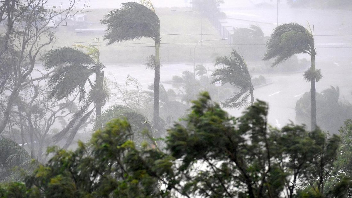 Jejak Kehancuran akibat Topan Debbie di Queensland
