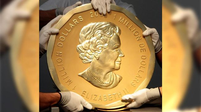 Sebuah koin emas dengan kemurnian 'tidak tertandingi' dicuri dari sebuah museum di Berlin. Koin tersebut diperkirakan senilai antara Rp13-53 miliar.