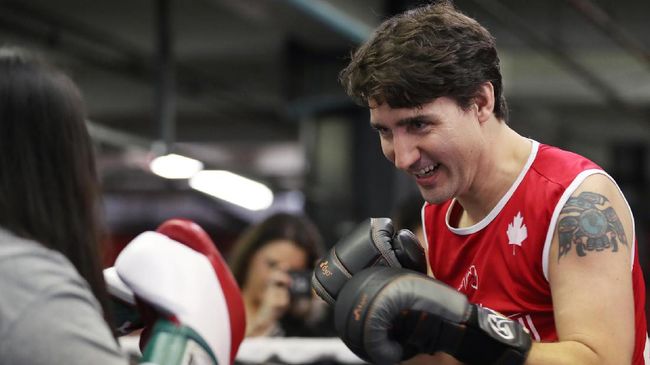  Arti  Dibalik Tato  Perdana Menteri Kanada Justin