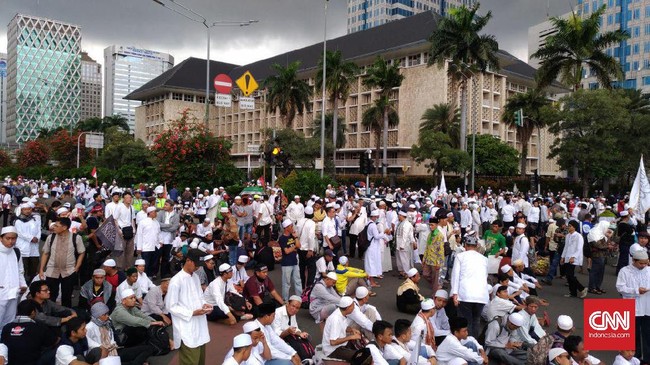 Menkopolhukam Wiranto menyatakan Presiden Jokowi tak menerima utusan Aksi 313 secara langsung dan diwakilkan kepada dirinya.