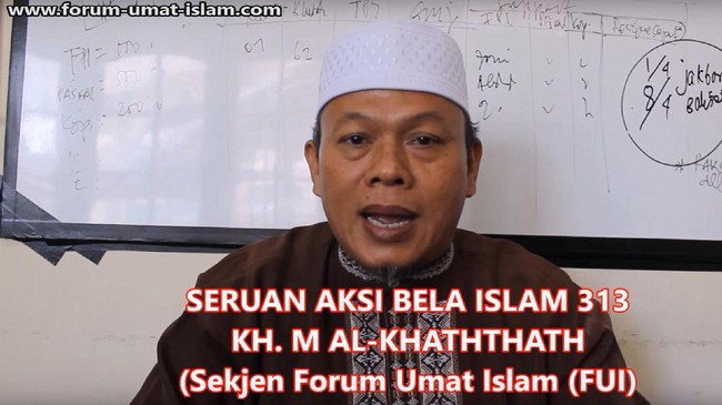 Penangkapan para pemimpin Aksi 313 tak menyurutkan acara pada hari ini. Aksi itu dilanjutkan dengan mengganti koordinator aksi dengan pemimpin lainnya.