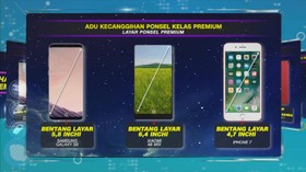 Adu Kecanggihan Ponsel Premium