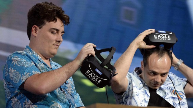 Palmer Luckey merupakan orang di balik konsep Rift dan purwarupa pertama Oculus yang dikembangkan sejak tiga tahun lalu.