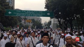 Tanpa Komando, Massa 313 Jalani Aksi dengan Damai