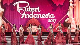Bunga Jelitha Terpilih jadi Puteri Indonesia 2017