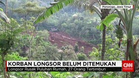 Longsor Terjang Ponorogo, 200 Warga Mengungsi