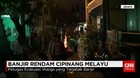 Cipinang Melayu Banjir, Petugas Evakuasi Warga