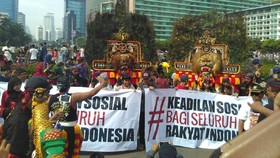 Pawai Keadilan Sosial Ingatkan Pedoman Hidup Bersama