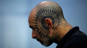 Kala Seni Merajah Tubuh Dirayakan di Nepal Tattoo Convention