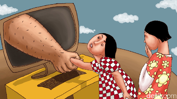 Geram, itu pasti, saat melihat akun pedofil yang mengincar anak-anak bersinglet.