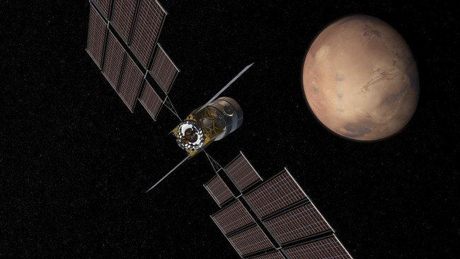 NASA dan Boeing membuat Gerbang Antariksa DSG sebagai pusat rise dan penghubung jalur dari Bulan menuju Mars.