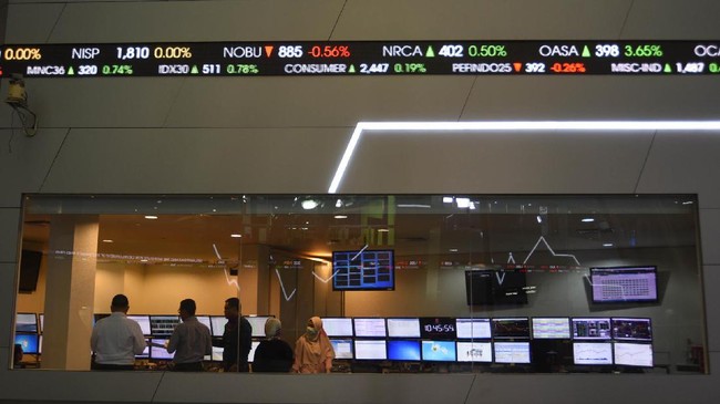 Indeks Harga Saham Gabungan (IHSG) kembali melemah 0,13 persen atau 7,8 poin dan berada di level 5.867 pada penutupan perdagangan hari ini, Rabu (3/10).