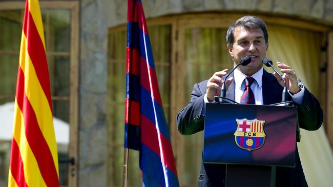 Joan Laporta mengaku sudah mendapat ucapan selamat dari Lionel Messi setelah dipastikan menjadi presiden Barcelona.