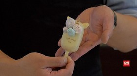 'Cake Popsicle', Kue Berbentuk Es Krim dengan Hiasan Lucu