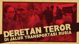 Deretan Teror di Jalur Transportasi Rusia