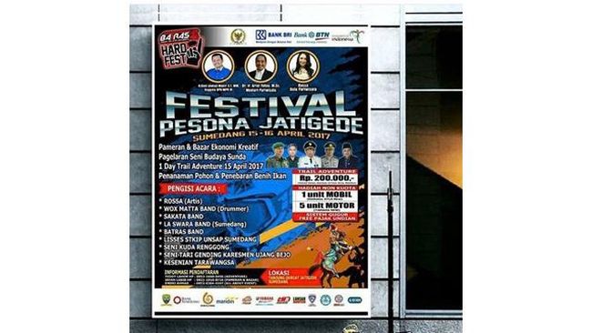 Sumedang Gelar Festival Pesona Jatigede 2017 Watuk Jatigede memang dikenal sebagai salah satu wisata yang harus dikunjungi jika berlibur ke Sumedang.