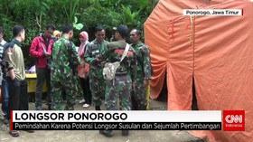 Tim DVI Pindahkan Posko Bencana Khawatir Longsor Susulan