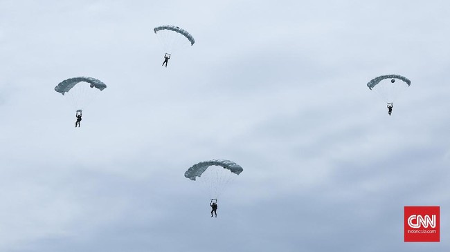 Gladi Bersih Peringatan HUT Ke-71 TNI AU