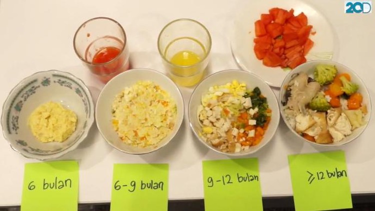 Suka bingung nggak sih, Bun, mau bikin MPASI apa ya buat si kecil yang sudah berusia 12 bulan?