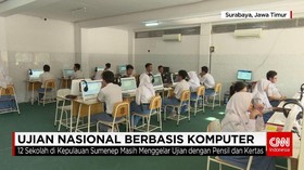 SMA di Jatim Gelar UNBK, 12 Sekolah di Sumenep Ujian Manual